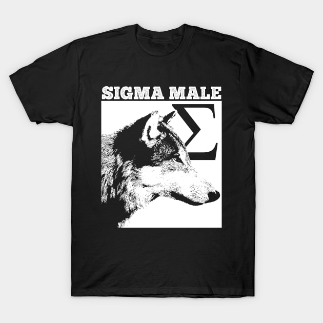 Sigma Male T-Shirt by giovanniiiii